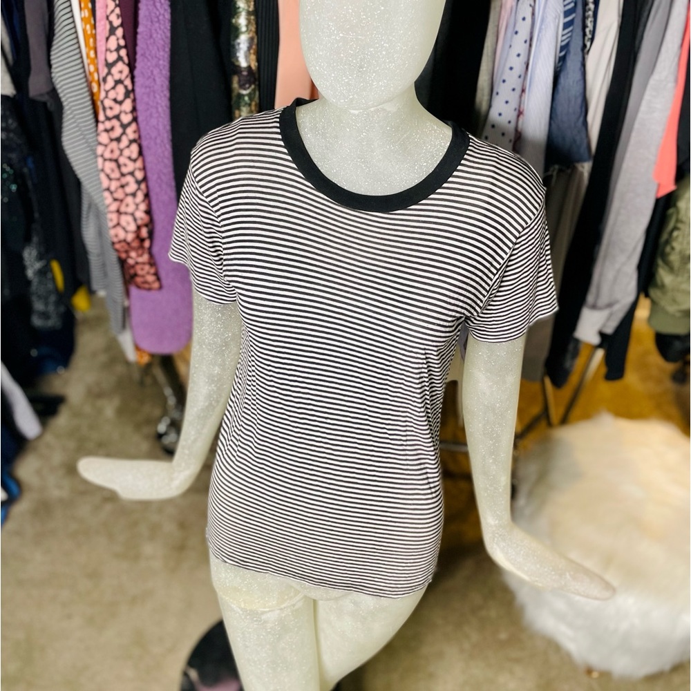 Reformation striped Joplin shirt size XS